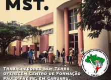 MST oferece Centro de Formação Paulo Freire como hospital de campanha em Caruaru