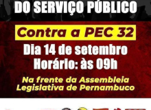 Dia Nacional de Mobilização e Luta contra a PEC 32