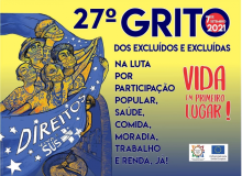 7 de setembro é dia do Grito dos Excluídos e Excluídas