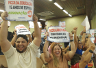 RN: Funcionários da educação comemoram a aprovação do PCCR na Assembleia Legislativa