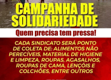 Campanha de solidariedade “quem precisa tem pressa". Faça sua parte!