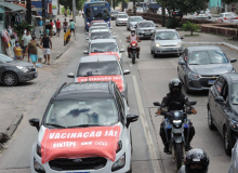 Educação: Carreata da Greve pela Vida. Entrega de manifesto aos gestores municipais