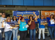 Atos marcam Dia Nacional em Defesa dos Bancos Públicos em Pernambuco