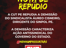 A DEMISSÃO DE ÁUREO CISNEIROS É UM ATAQUE AO MOVIMENTO SINDICAL