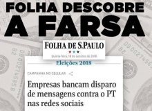 Jornal denuncia caixa 2 na campanha de Bolsonaro