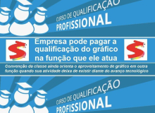 Empresa pode pagar qualificação de gráficos na função que atuam