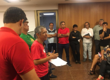 Servidores estaduais na luta para impedir votação do PLC da Reforma da Previdência