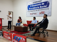 Seminário sobre Previdência aponta mobilização popular como saída para impedir d