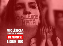 Fique em casa:  sem violência contra as mulheres