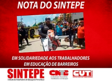 Sintepe: apoio aos Trabalhadores em Educação de Barreiros