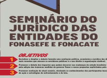 Fonasefe e Fonacate promovem seminário para debater ameaças ao serviço público